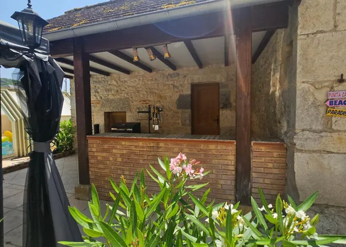 Semesterbostad Maison De Charme - 10 Personnes - Piscine Privee